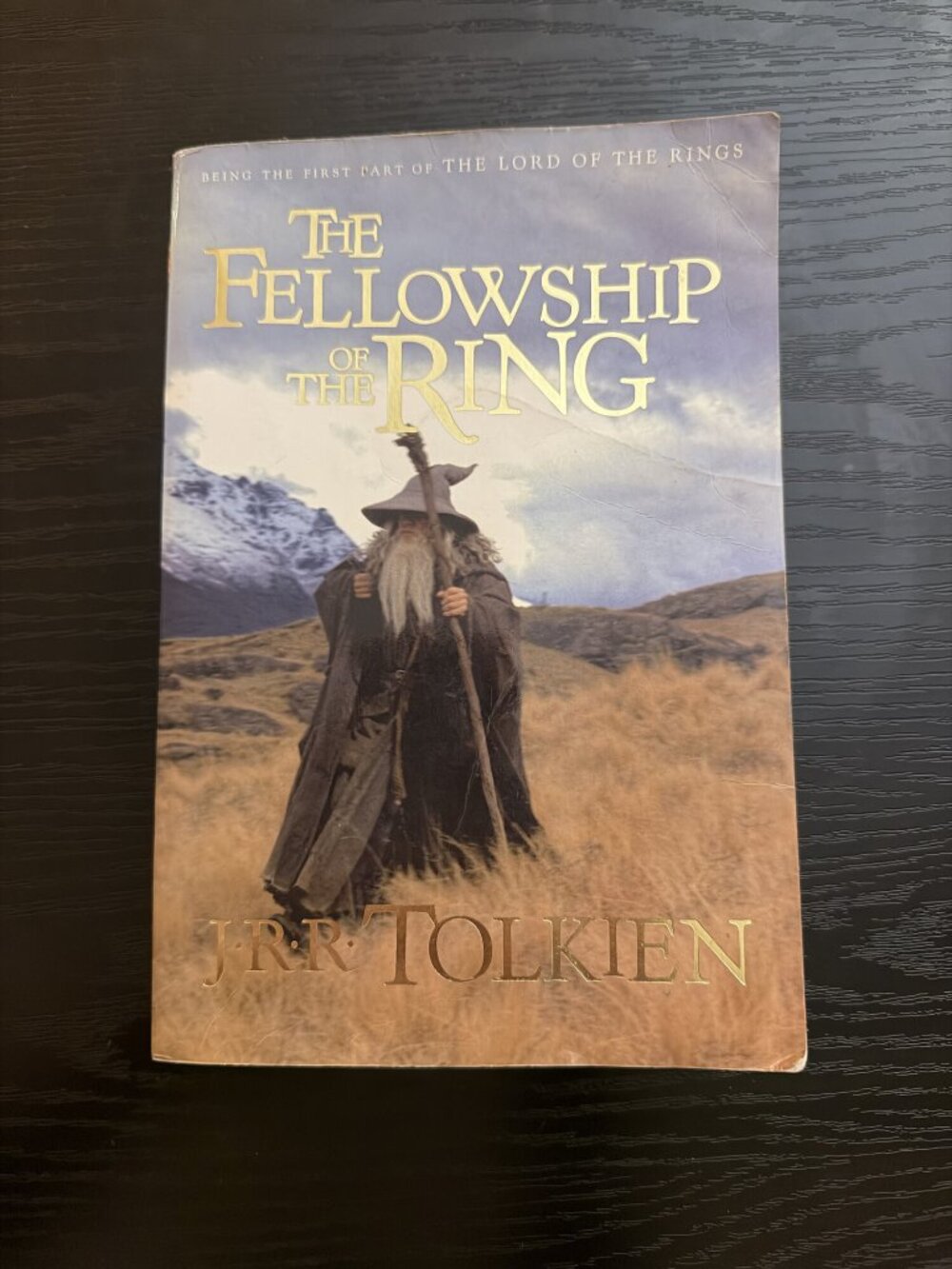 The Fellowship of the Ring J.R.R. Tolkien Houghton Mifflin Movie Art Paperback
